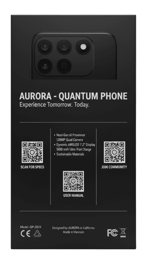 Obsolete QR code packaging